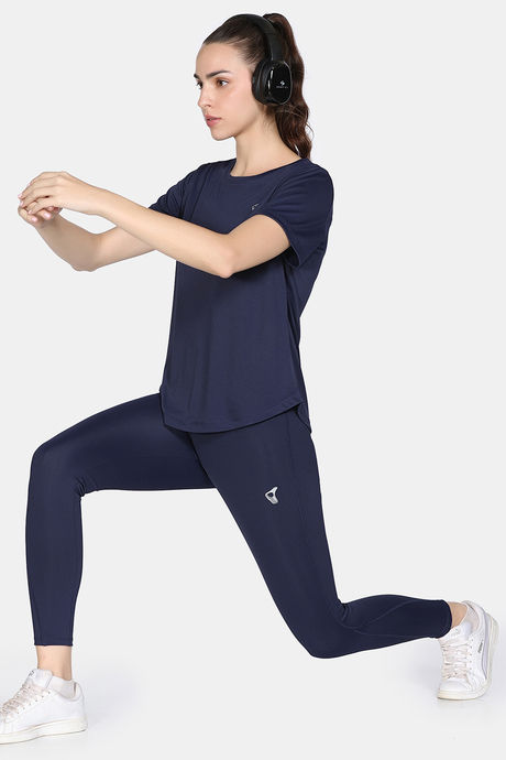 Zelocity Quick Dry Gym Leggings - Naval Academy — image 5